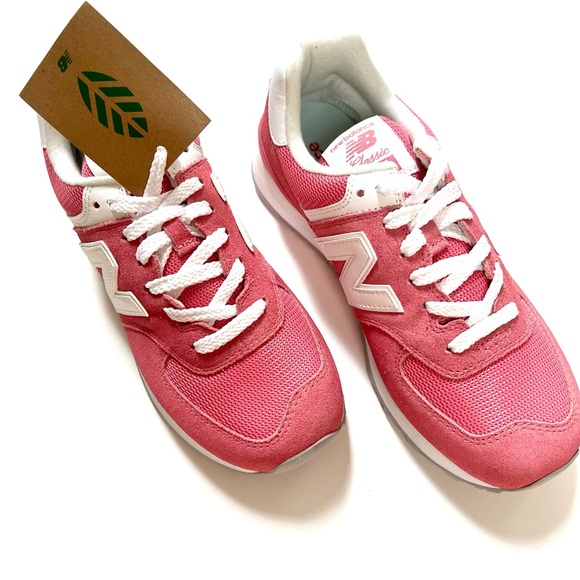 NEW Pink New Balance 574 - Picture 3 of 8